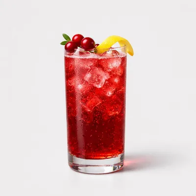 Cranberry Gin Fizz