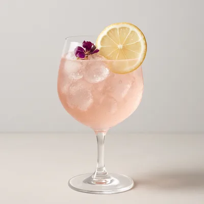Sparkling Rose Lemonade
